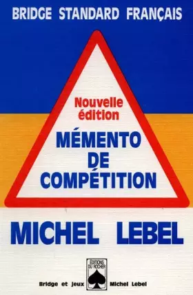 Couverture du produit · Mémento de compétition. Version standard