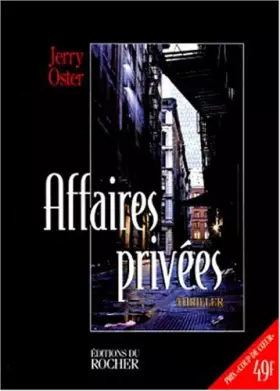 Couverture du produit · Affaires privées