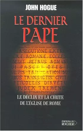 Couverture du produit · Le dernier pape
