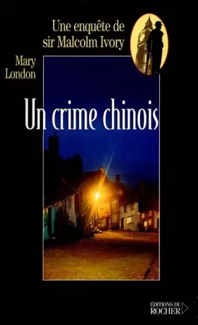 Couverture du produit · Un crime chinois