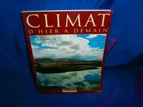 Couverture du produit · Climat d'hier à demain