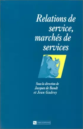 Couverture du produit · Relations de service, marchés de services
