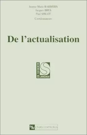 Couverture du produit · De l'actualisation