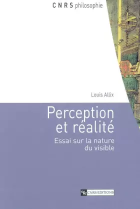 Couverture du produit · Perception et réalité