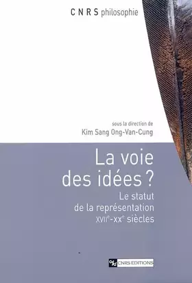 Couverture du produit · Voie des idées