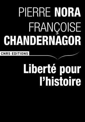 Couverture du produit · Liberté pour l'histoire