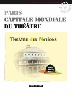 Couverture du produit · Paris capitale mondiale du théâtre