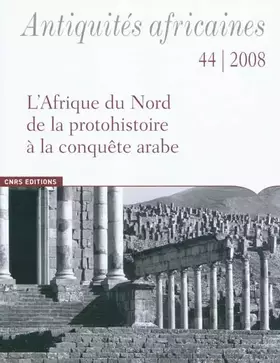 Couverture du produit · Antiquités Africaines T 44