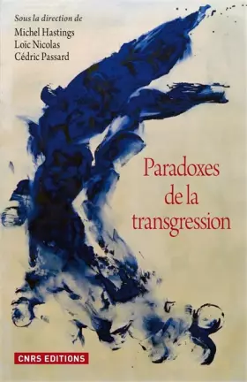 Couverture du produit · Paradoxes de la transgression