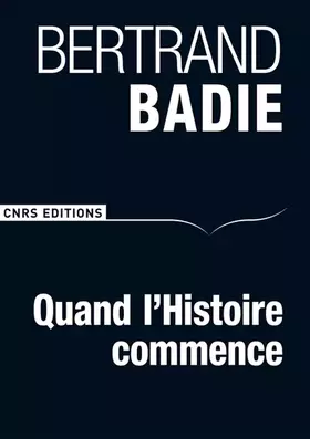 Couverture du produit · Quand l'Histoire commence