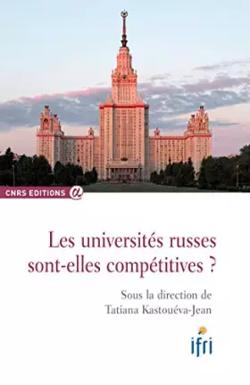 Couverture du produit · Les universités russes sont-elles compétitives ?
