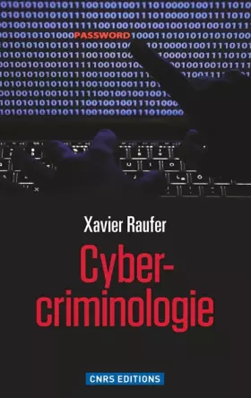 Couverture du produit · Cybercriminologie