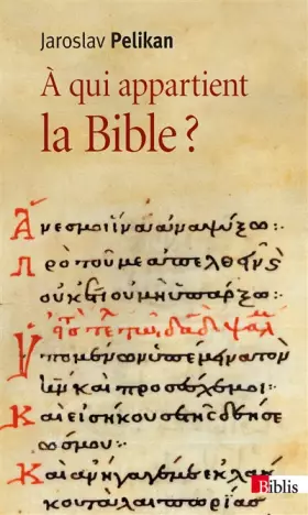 Couverture du produit · A qui appartient la bible?