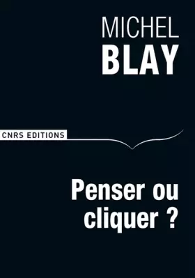 Couverture du produit · Penser ou cliquer ?
