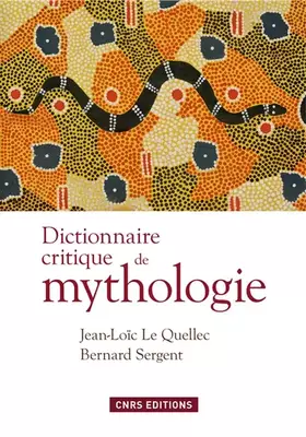 Couverture du produit · Dictionnaire critique de mythologie