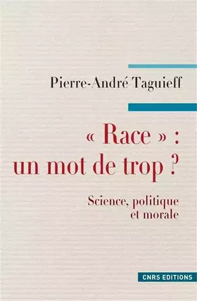 Couverture du produit · "Race" : un mot de trop ?