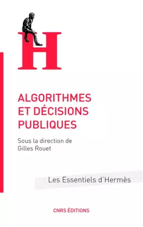 Couverture du produit · Algorithmes et décisions publiques