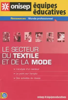 Couverture du produit · Le secteur du textile et de la mode