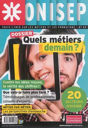 Couverture du produit · Quels métiers pour demain ?