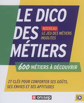 Couverture du produit · LE DICO DES METIERS