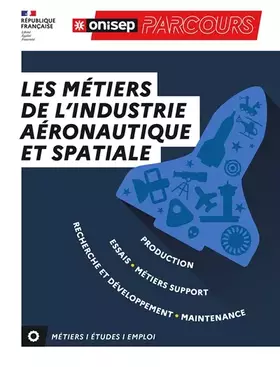 Couverture du produit · Les métiers de l'industrie aéronautique et spatiale
