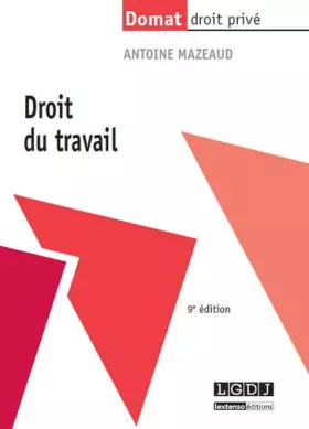 Couverture du produit · Droit du travail, 9ème Ed