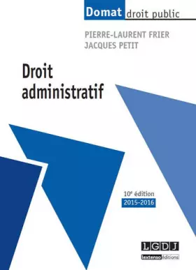 Couverture du produit · Droit administratif, 10ème Ed.
