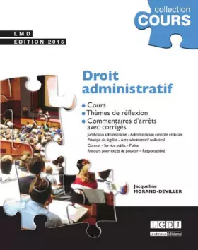 Couverture du produit · Droit administratif, 14ème Ed.