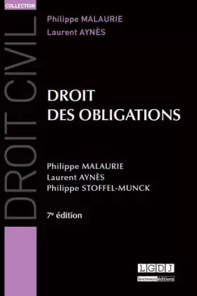 Couverture du produit · Droit des obligations, 7ème Ed.