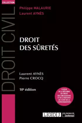 Couverture du produit · Droit des sûretés, 10ème Ed.