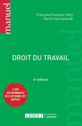 Couverture du produit · Droit du travail