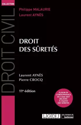 Couverture du produit · Droit des sûretés
