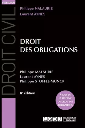 Couverture du produit · Droit des obligations
