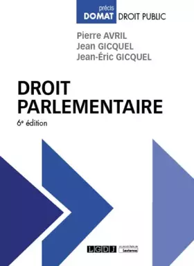 Couverture du produit · Droit parlementaire