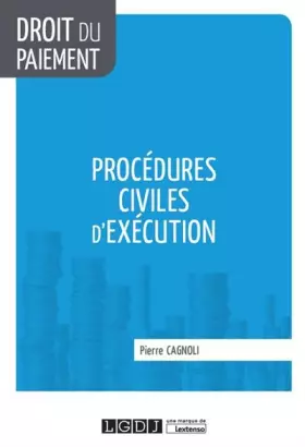 Couverture du produit · PROCEDURES CIVILES D EXECUTION