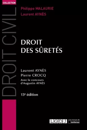 Couverture du produit · Droit des sûretés (2019)