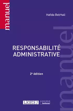 Couverture du produit · Responsabilité administrative (2020)