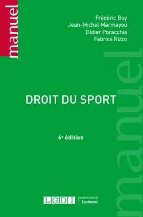 Couverture du produit · Droit du sport (2020)