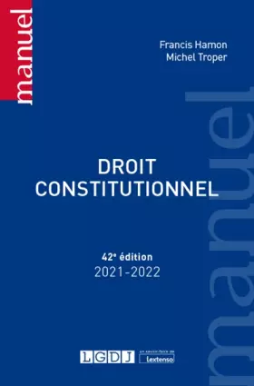Couverture du produit · Droit constitutionnel (2021)