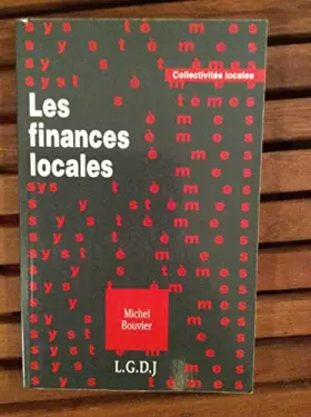 Couverture du produit · Les finances locales