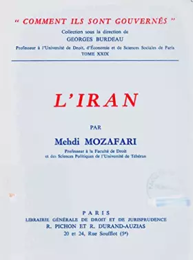 Couverture du produit · Iran