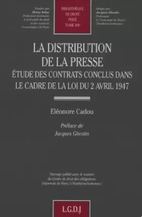 Couverture du produit · la distribution de la presse (300)