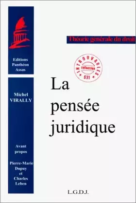 Couverture du produit · La pensée juridique