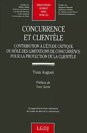 Couverture du produit · Concurrence et clientèle