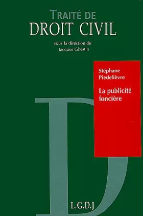Couverture du produit · La publicité foncière