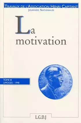 Couverture du produit · Motivation
