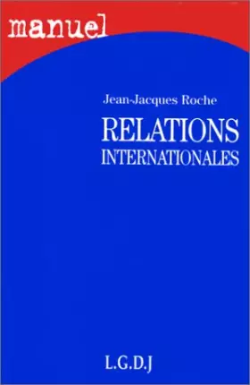 Couverture du produit · Relations internationales