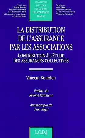 Couverture du produit · La distribution de l'assurance par les assoc.