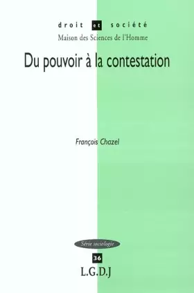 Couverture du produit · du pouvoir à la contestation (36)