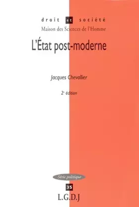 Couverture du produit · L'Etat post-moderne